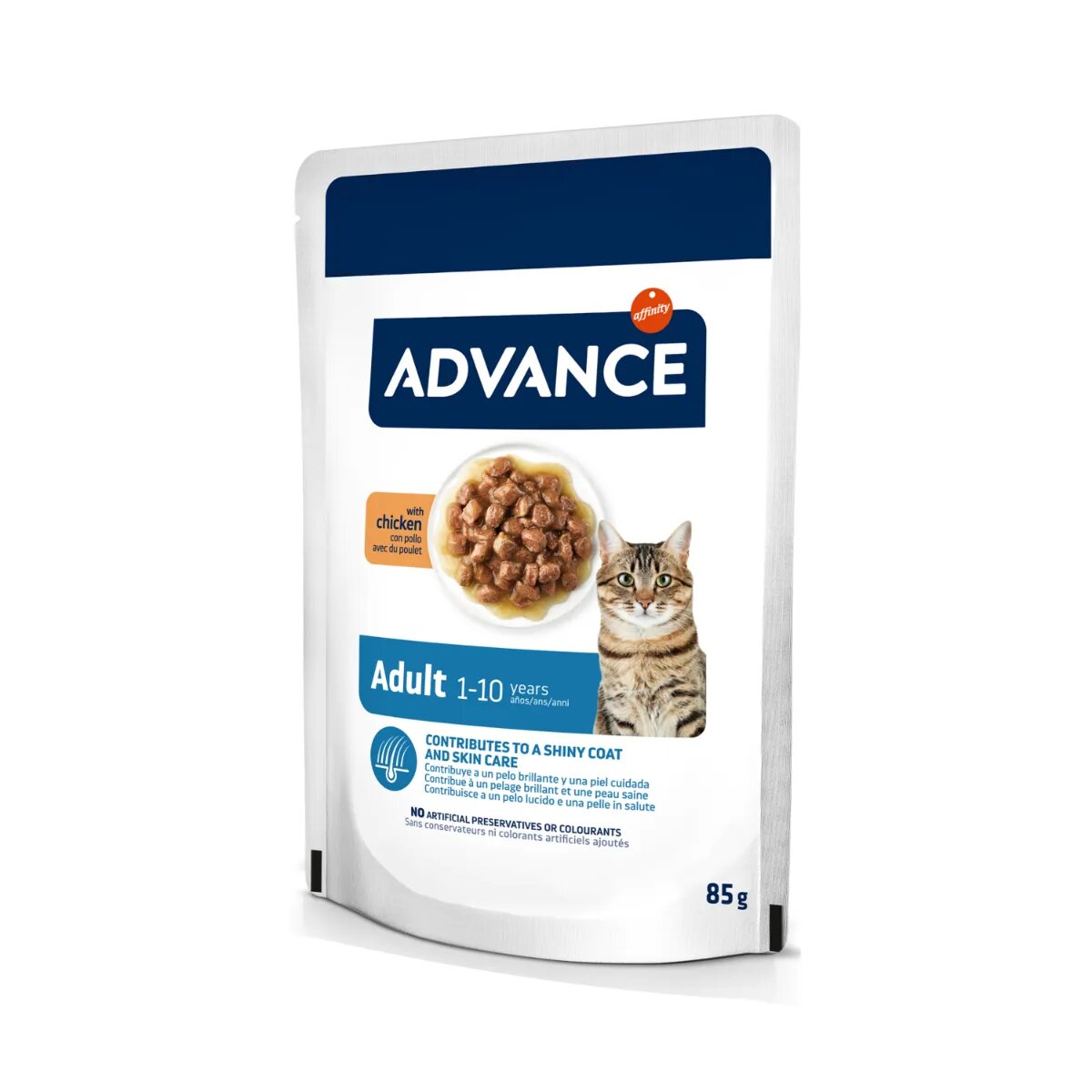 Advance Pui plic hrană umedă pisici (în sos) 85g