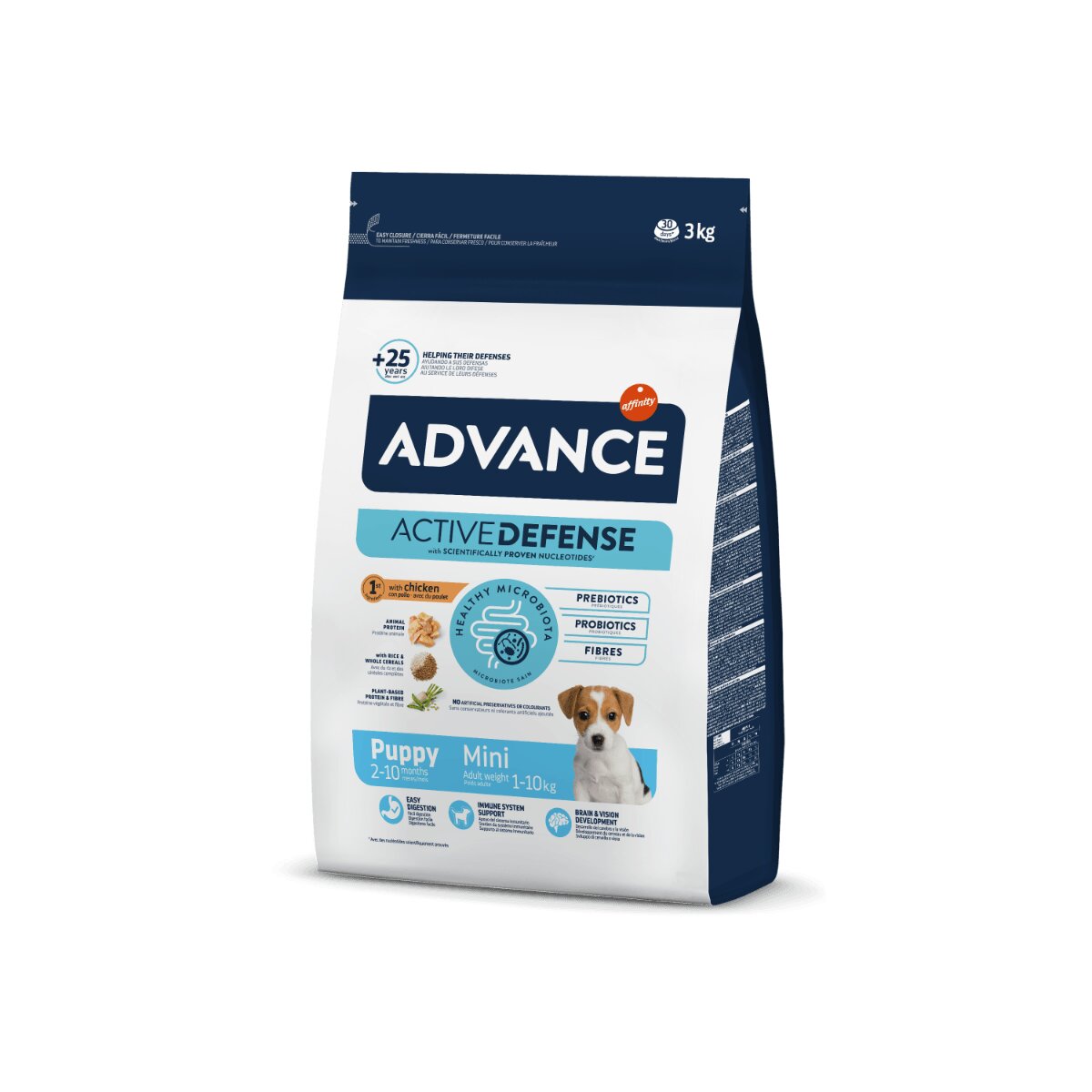 Advance Puppy Mini XS-S Pui hrană uscată câini junior Mini Puppy XS-S Pui hrană uscată câini junior 3kg