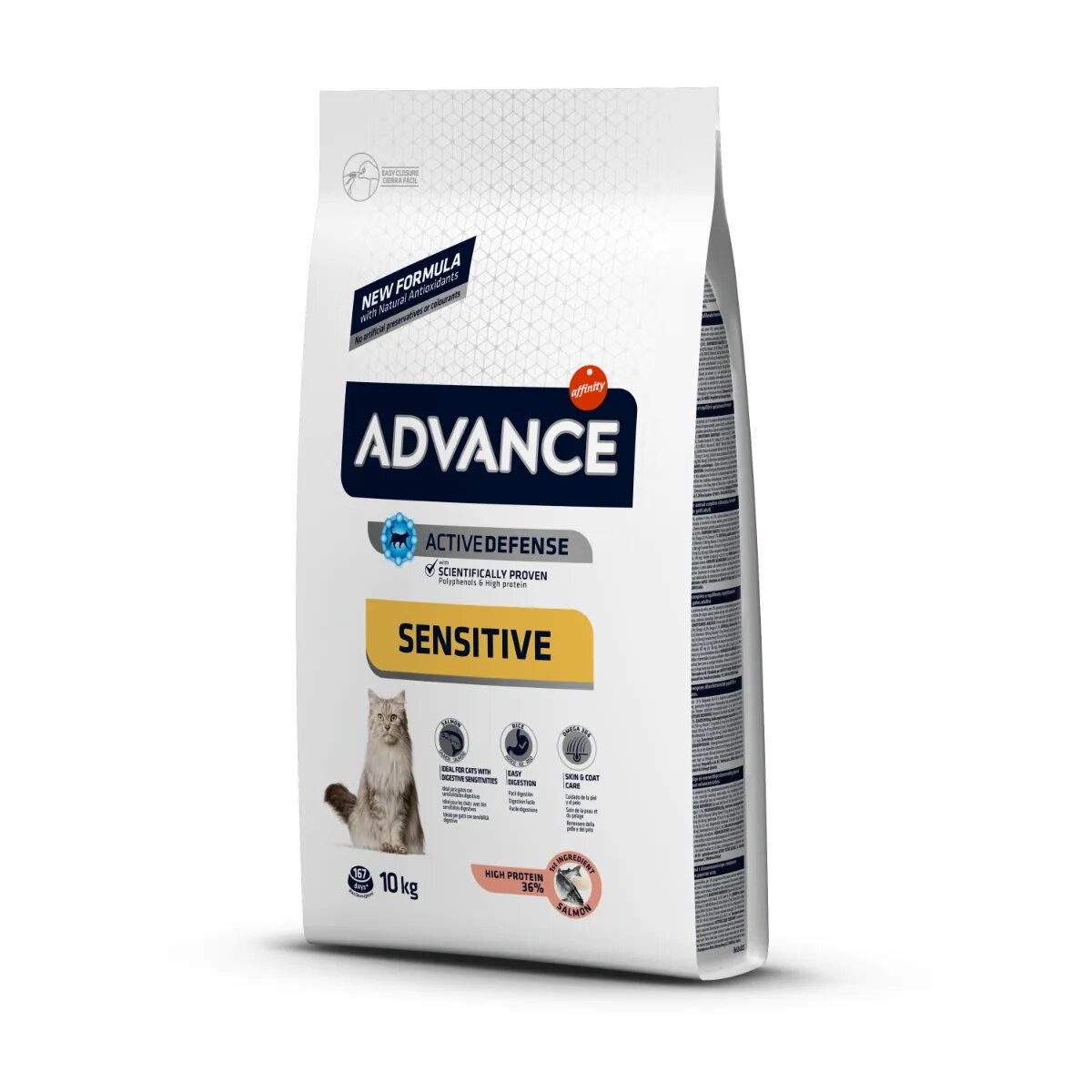 Advance Sensitive Care Somon hrană uscată pisici sistem digestiv 10kg