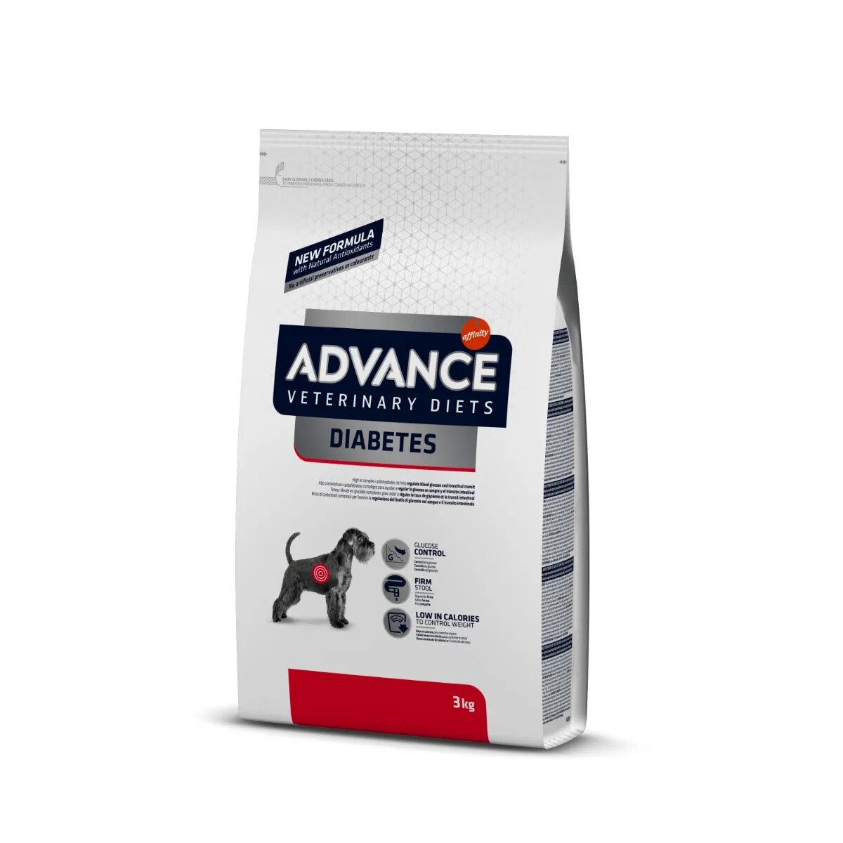 ADVANCE VETERINARY DIETS Dog Diabetes dietă veterinară hrană uscată câini afecțiuni metabolice (diabet) Diabetes dietă veterinară câini hrană uscată metabolism (obezitate si diabet)12kg