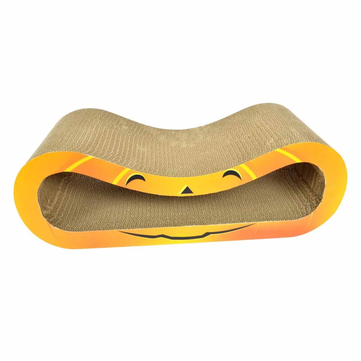 Agility Dovleac Halloween scratcher pisici carton portocaliu 66.67x24.13x23.33cm