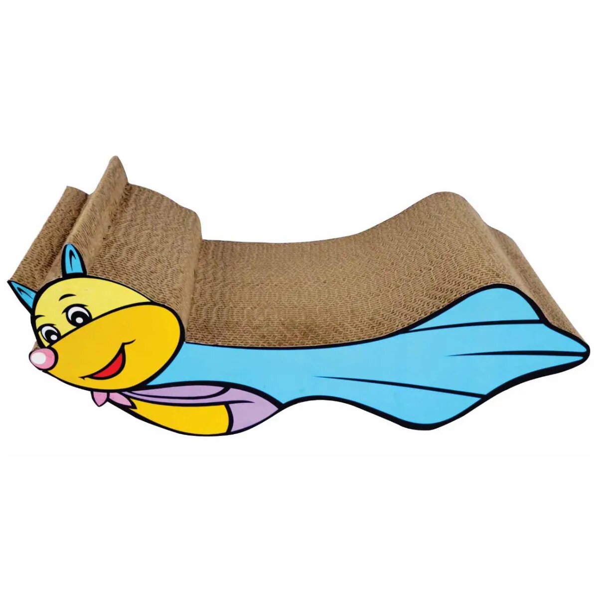 Agility Iepure scratcher pisici carton multicolor 46.35x21.59x18.09cm