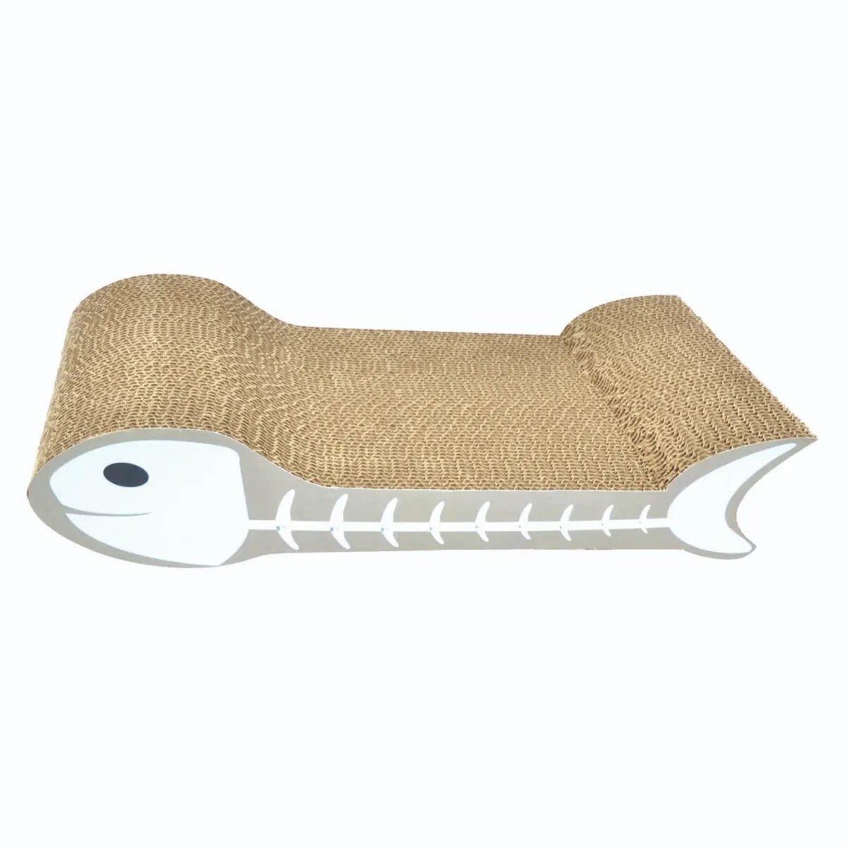 Agility Os de Peste scratcher pisici carton alb 40.95x21.59x8.25cm