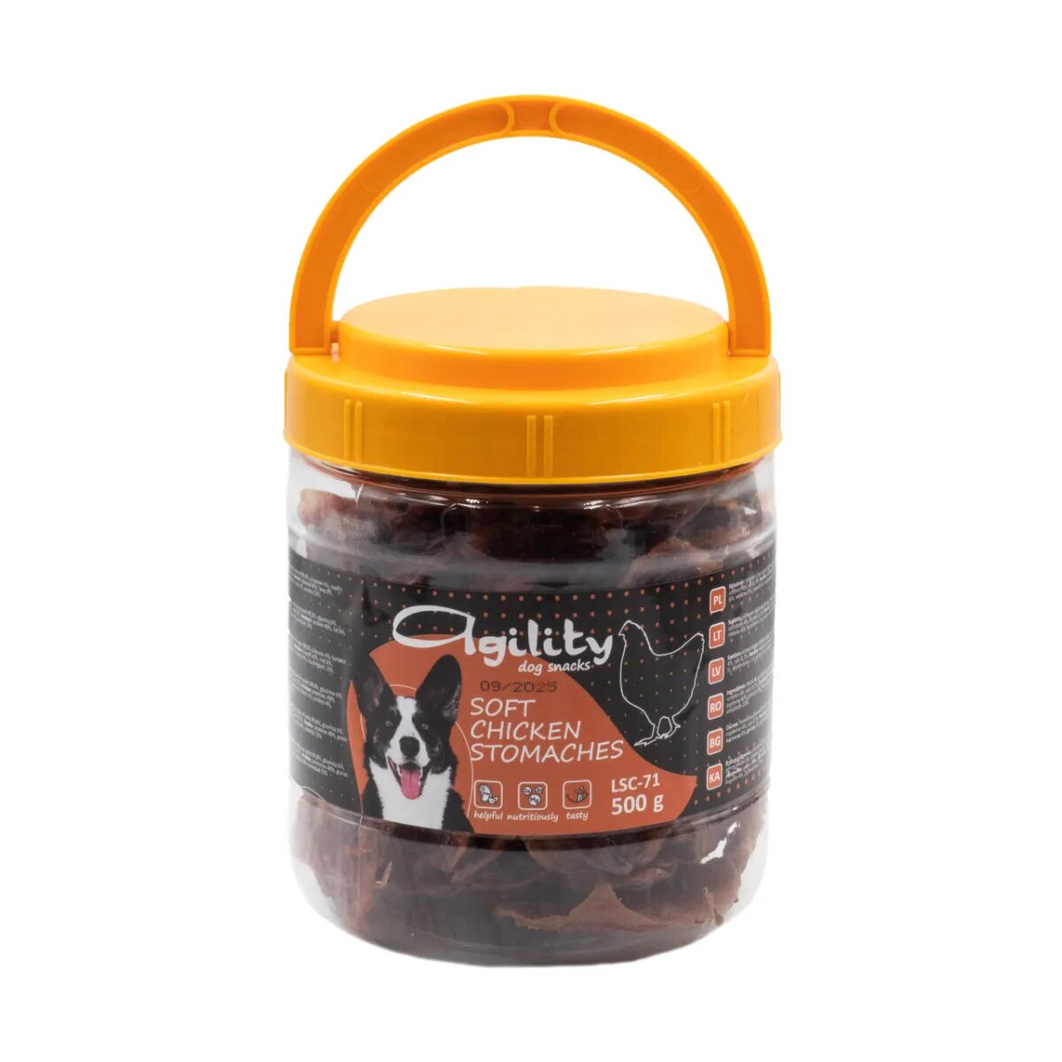 Agility Pipote de Pui XS-XL găletușa recompense câini 500g