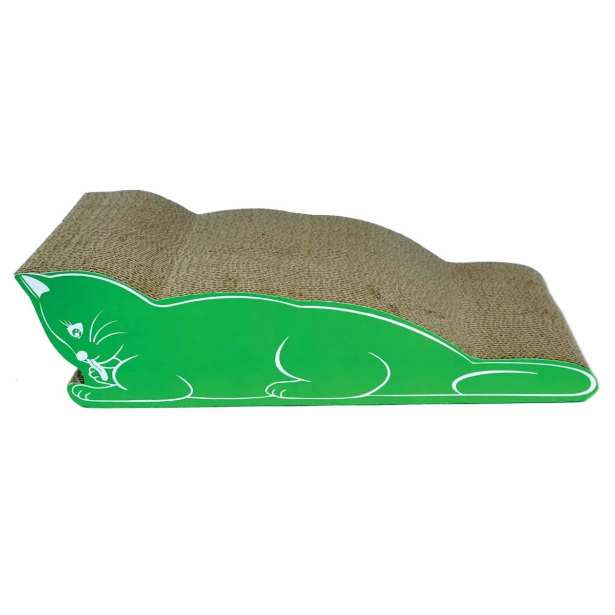 Agility Pisica 1 scratcher pisici carton verde 48.89x22.86x13.33cm