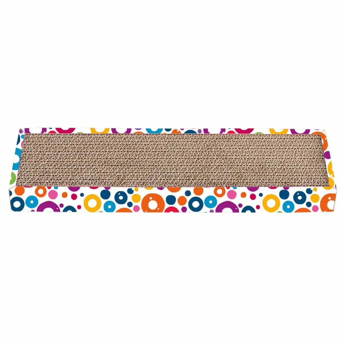 Agility Placa 2 scratcher pisici carton multicolor 45.72x12.7x4.45cm