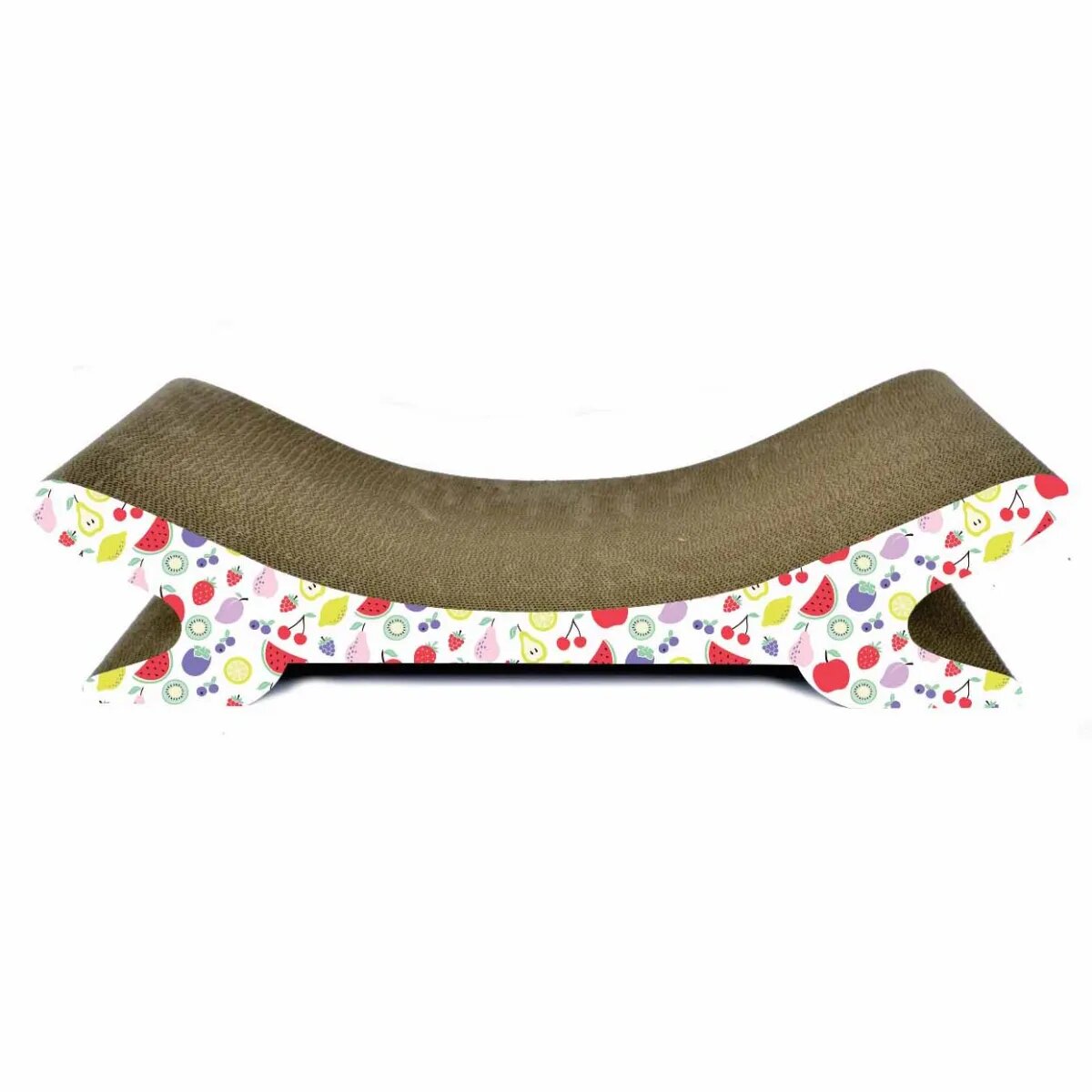 Agility Sezlong scratcher pisici carton multicolor 68.58x22.86x17.78cm