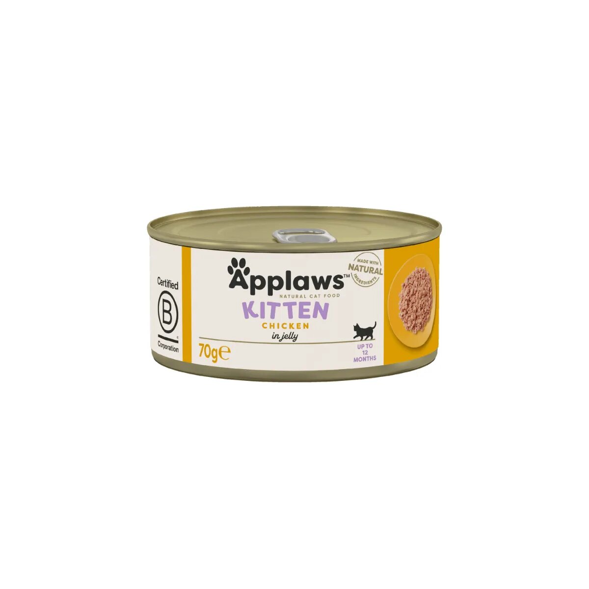 Applaws Kitten Pui conservă hrană umedă pisici junior (în aspic) 70g