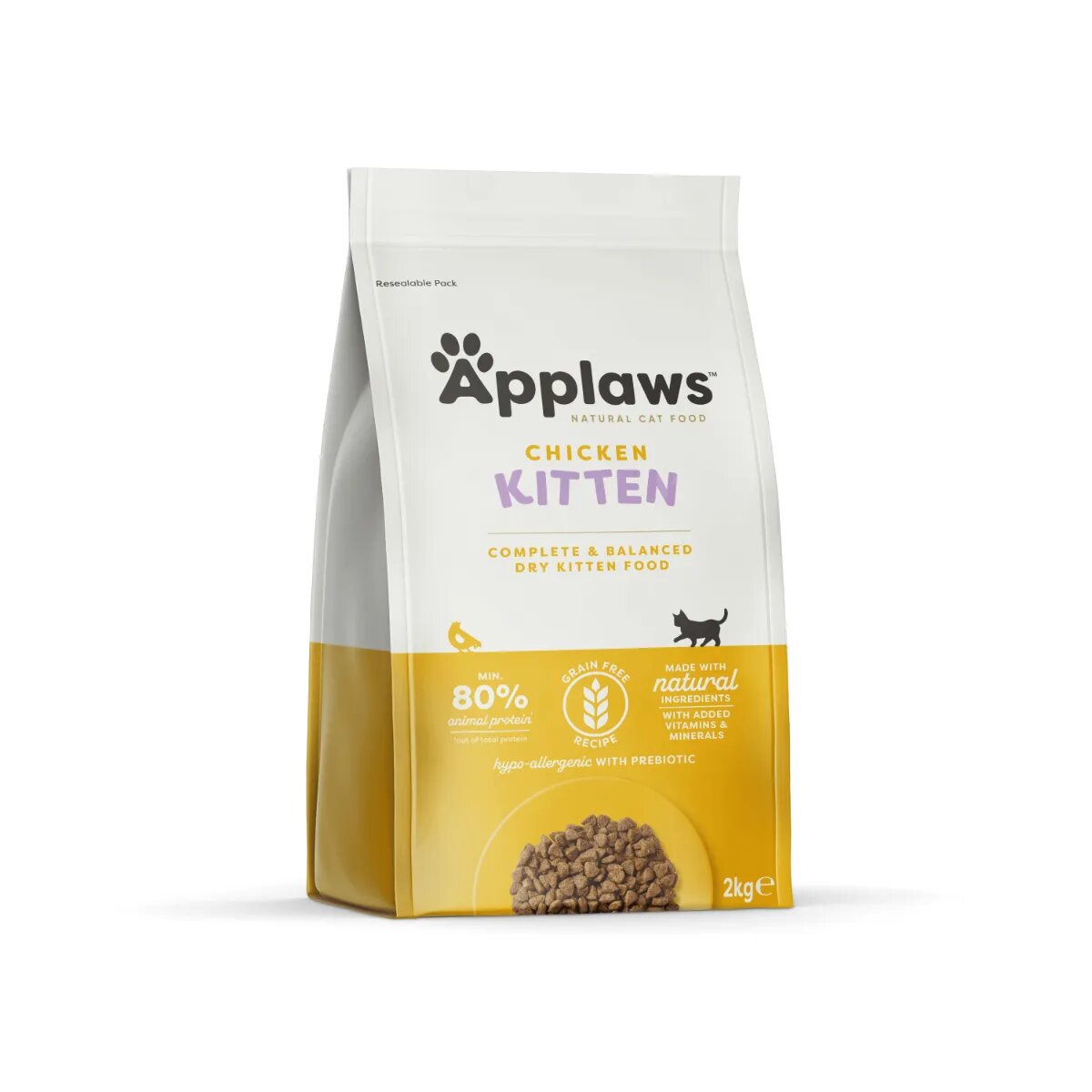 Applaws Kitten Pui hrană uscată fără cereale pisici junior 2kg