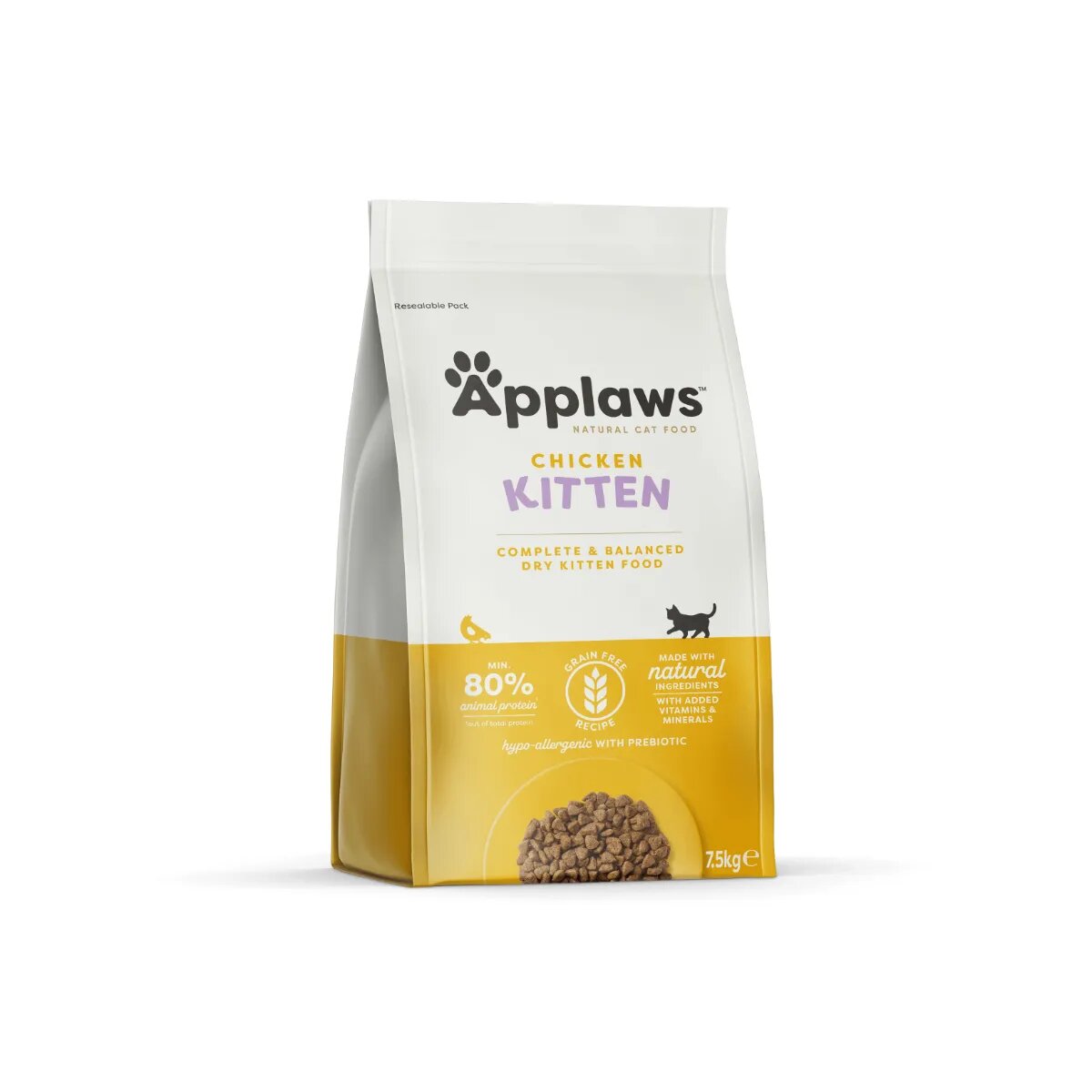 Applaws Kitten Pui hrană uscată fără cereale pisici junior 7.5kg