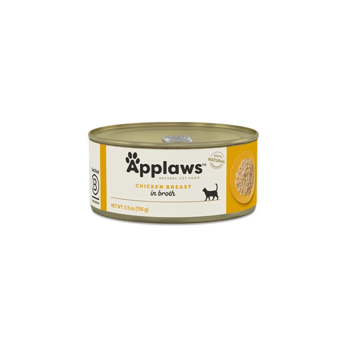 Applaws Piept Pui conservă hrană umedă pisici (în supă) 156g