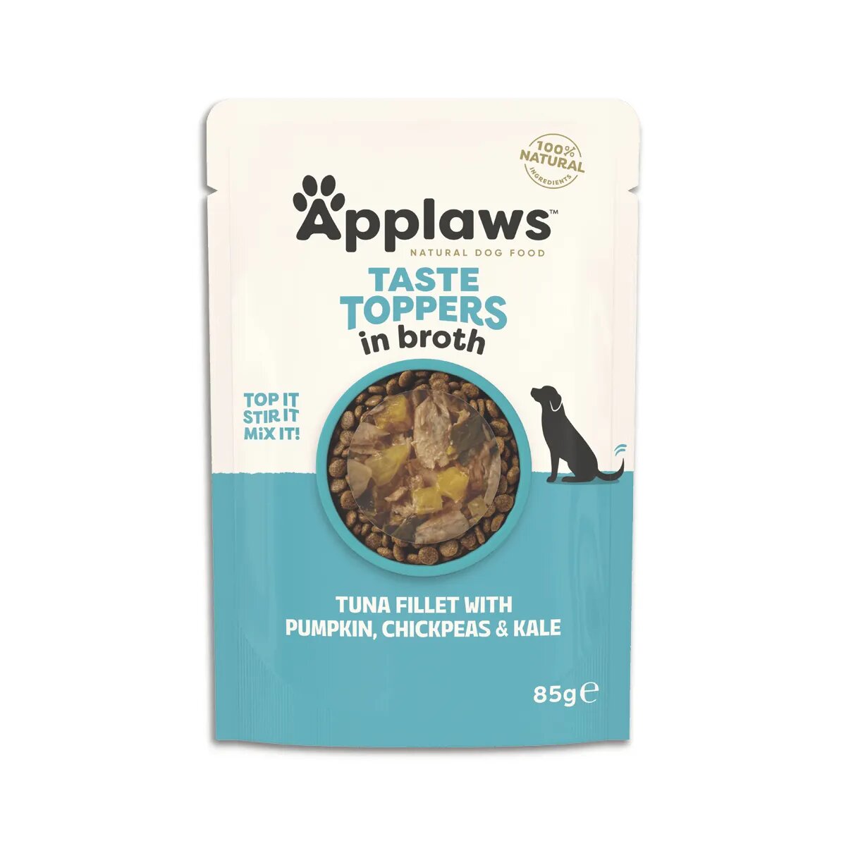 Applaws Taste Toppers Variety Selection XS-XL Carne și Ton plic hrană umedă fără cereale câini (în supă) multipack 85g x 6buc