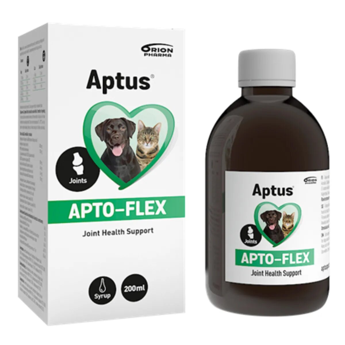 APTUS Apto-Flex Vet supliment sistem articular câini suspensie orală Apto-Flex Vet XS-XL supliment sistem articular câini și pisici flacon 200ml suspensie orală