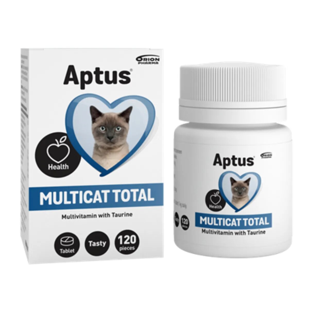 APTUS Multicat Total multivitamine pisici comprimate Multicat Total multivitamine pisici flacon 120 comprimate