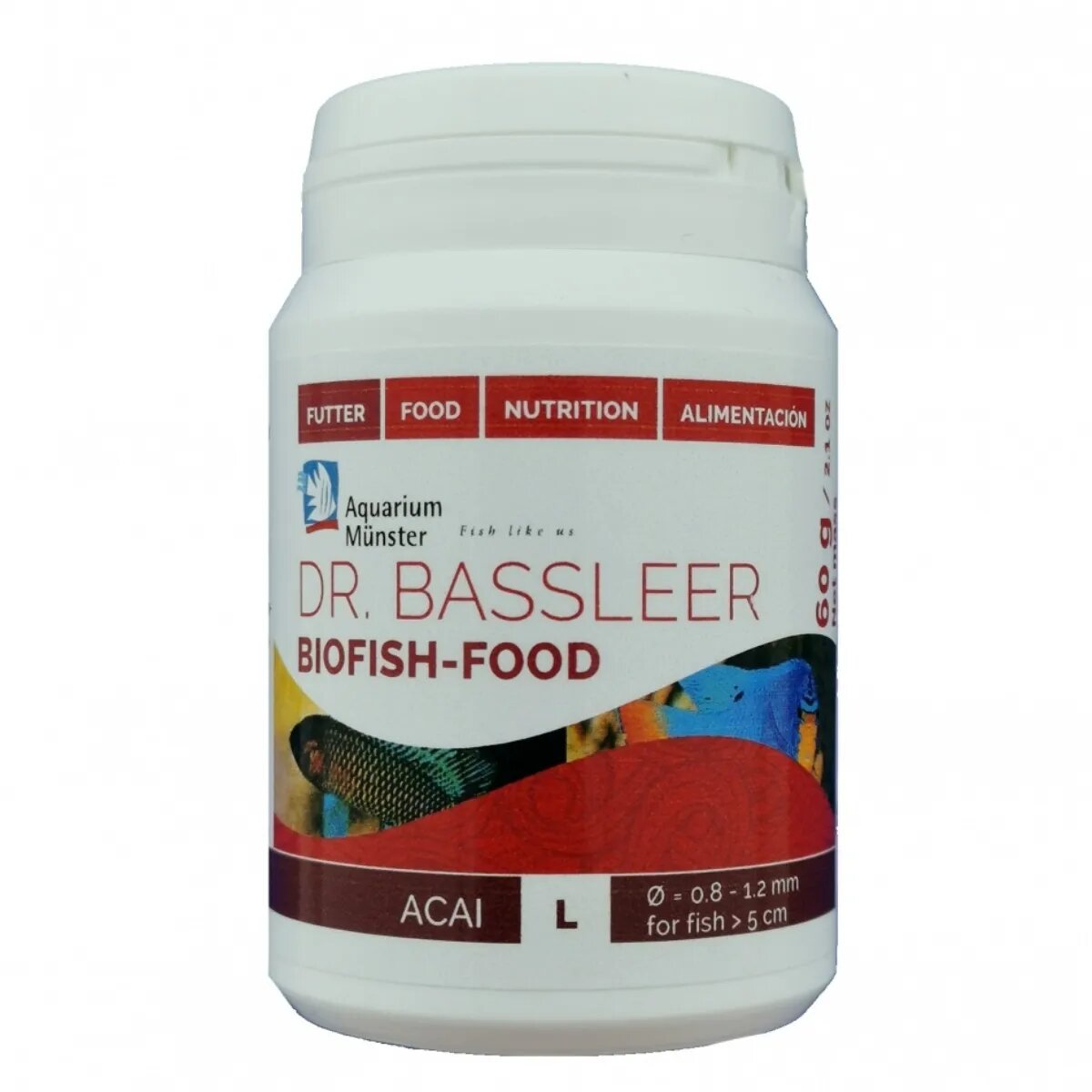 Aquarium Munster Biofish Food ACAI L 60g