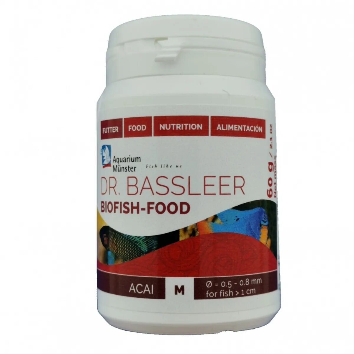 Aquarium Munster Biofish Food ACAI M 60g