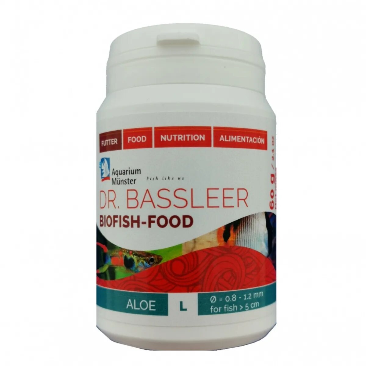 Aquarium Munster Biofish Food ALOE L 60g
