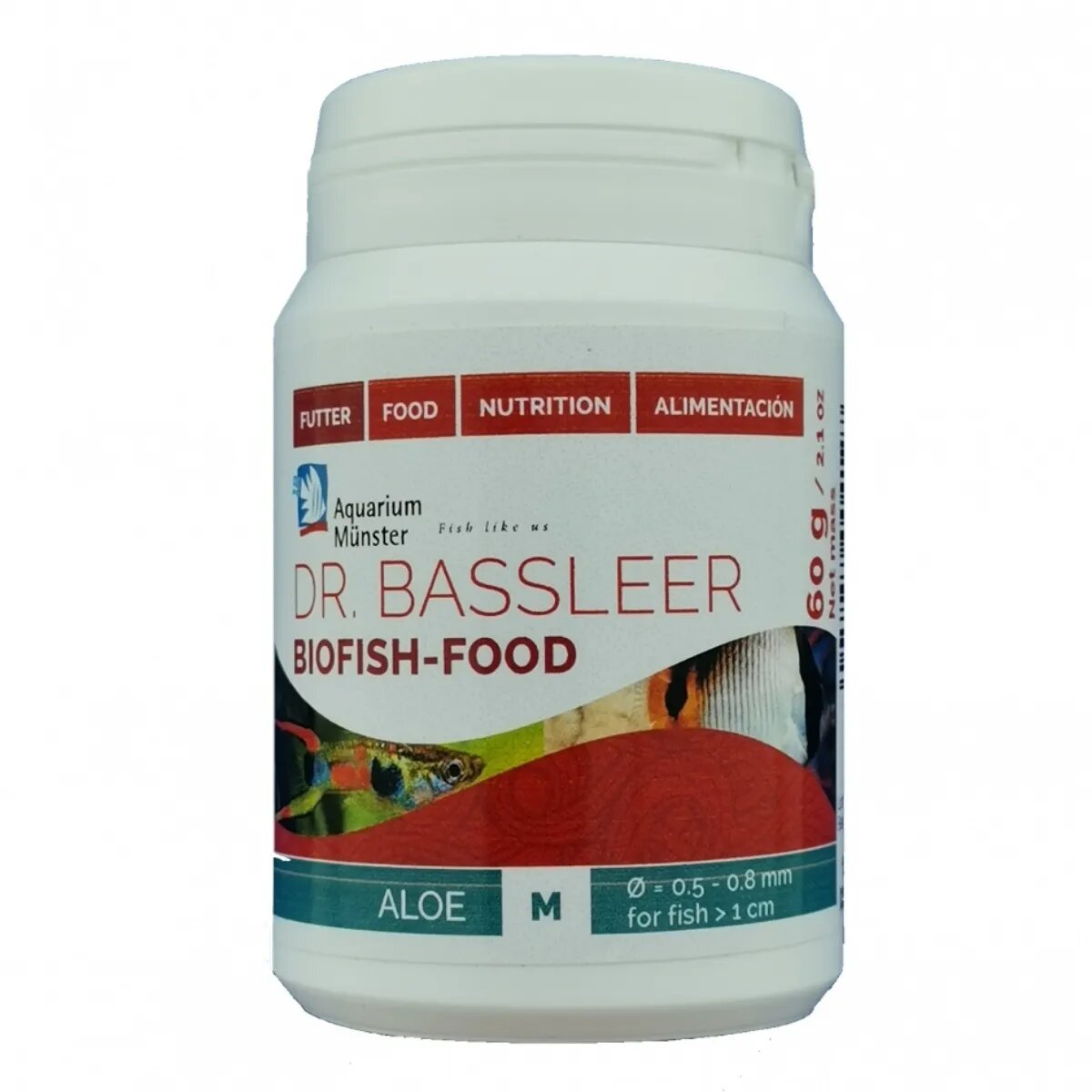 Aquarium Munster Biofish Food ALOE M 60g