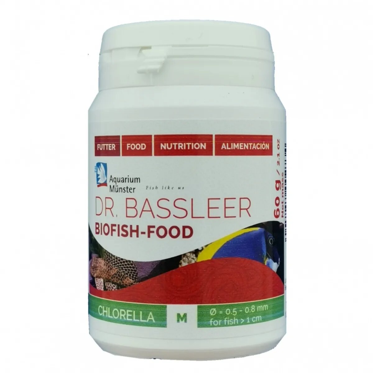 Aquarium Munster Biofish Food CHLORELLA M 60g