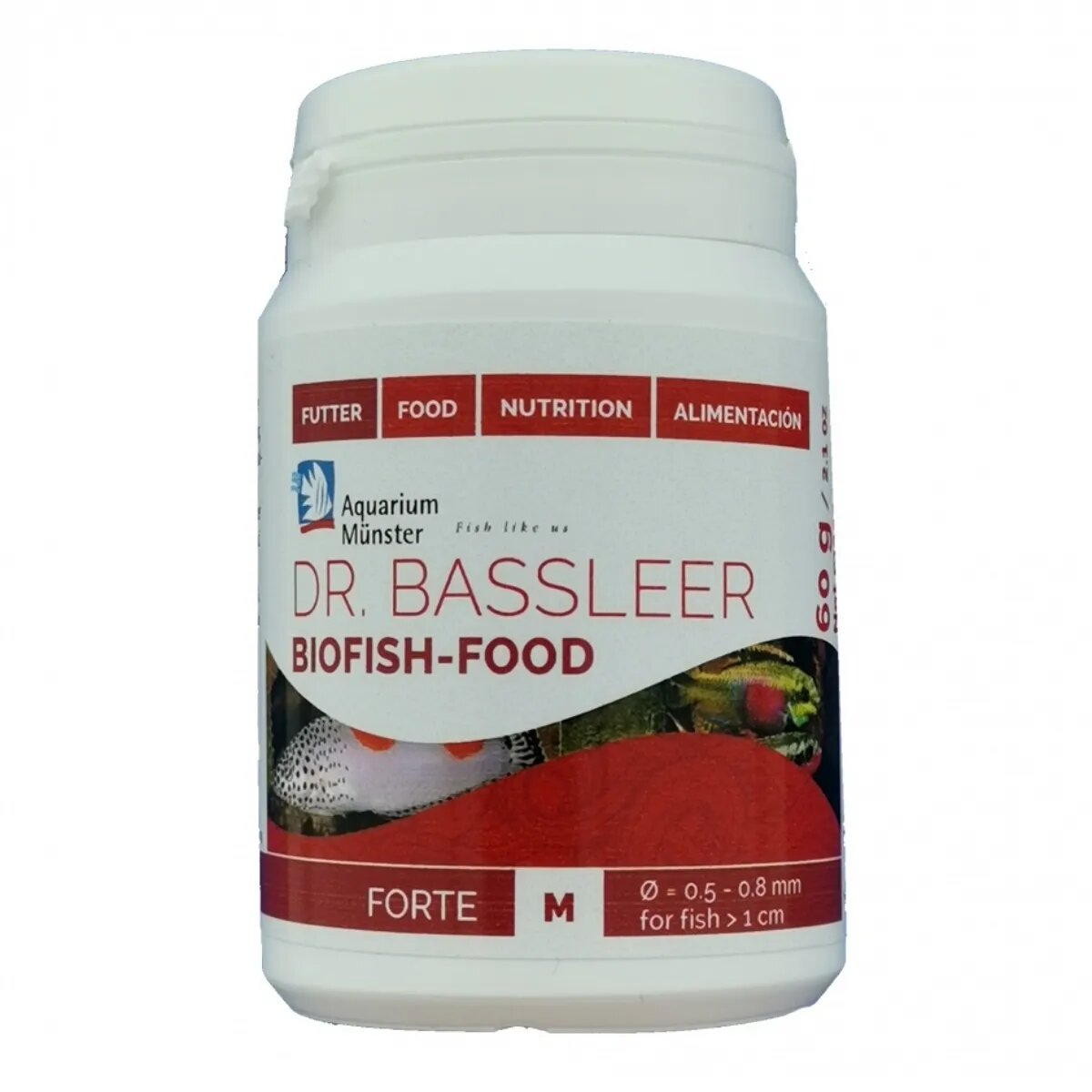Aquarium Munster Biofish Food FORTE M 60g