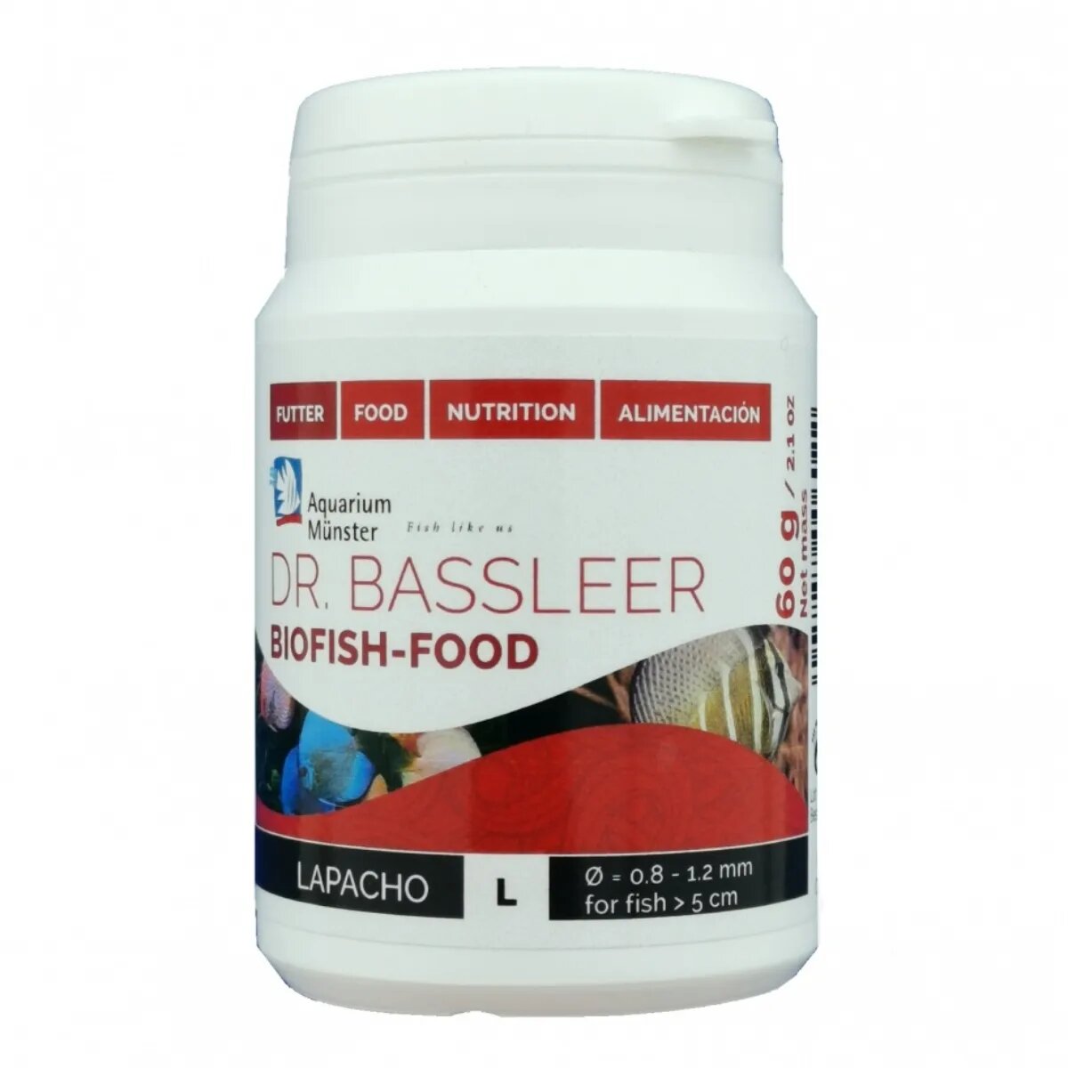 Aquarium Munster Biofish Food LAPACHO L 60g