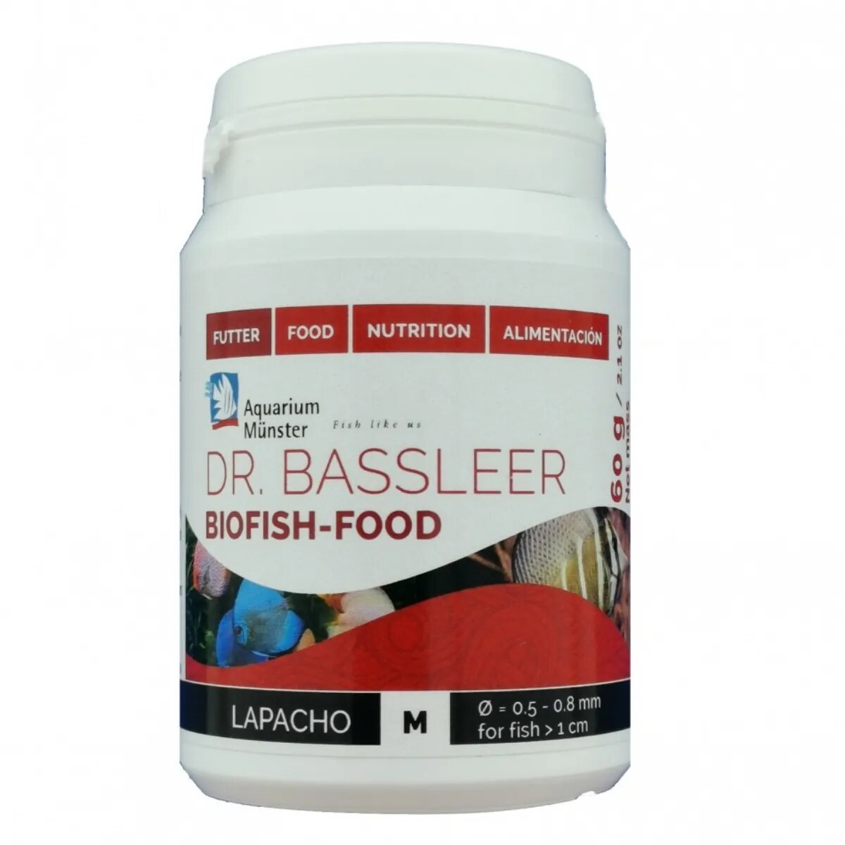 Aquarium Munster Biofish Food LAPACHO M 60g