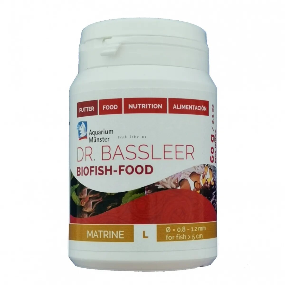 Aquarium Munster Biofish Food MATRINE L 60g
