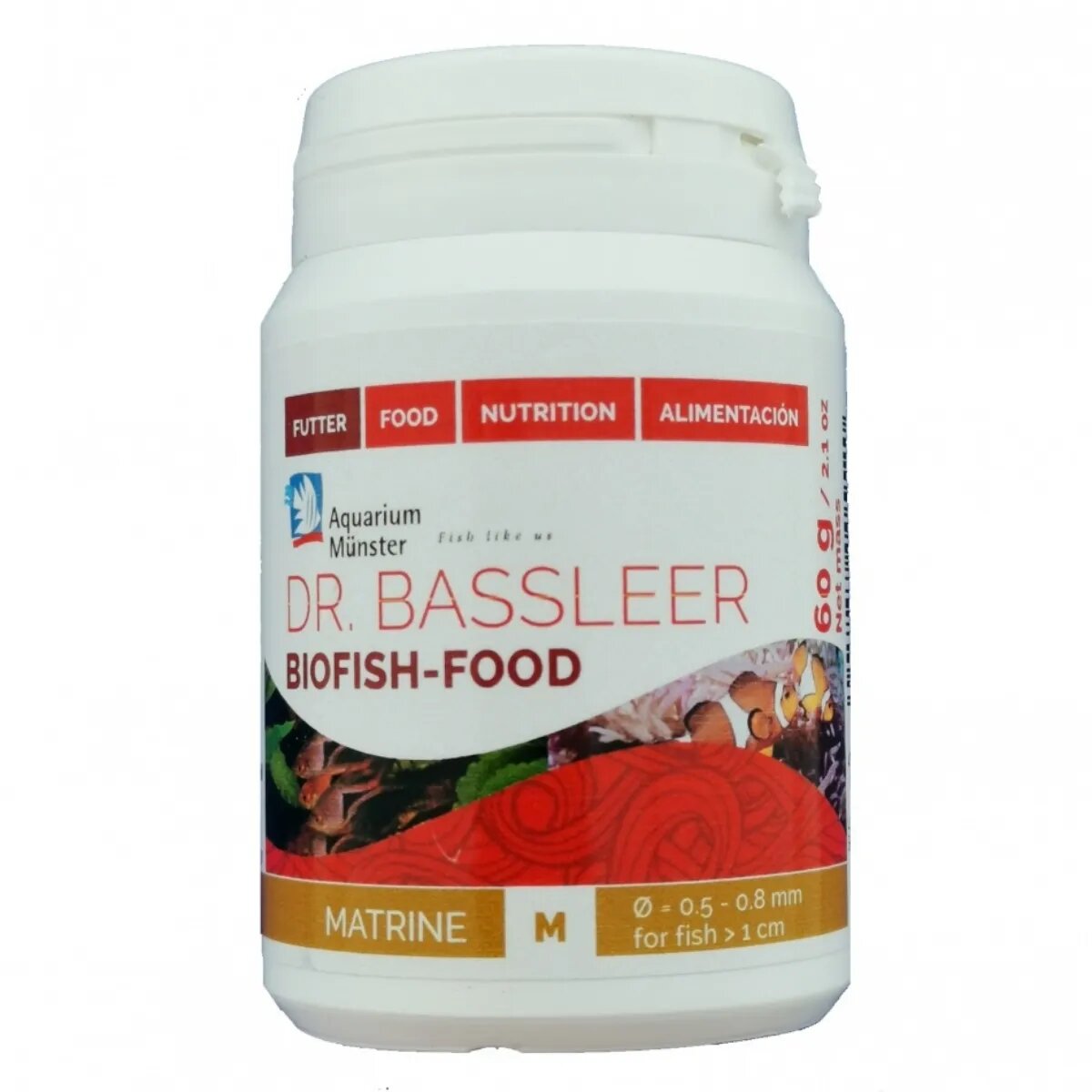 Aquarium Munster Biofish Food MATRINE M 60g