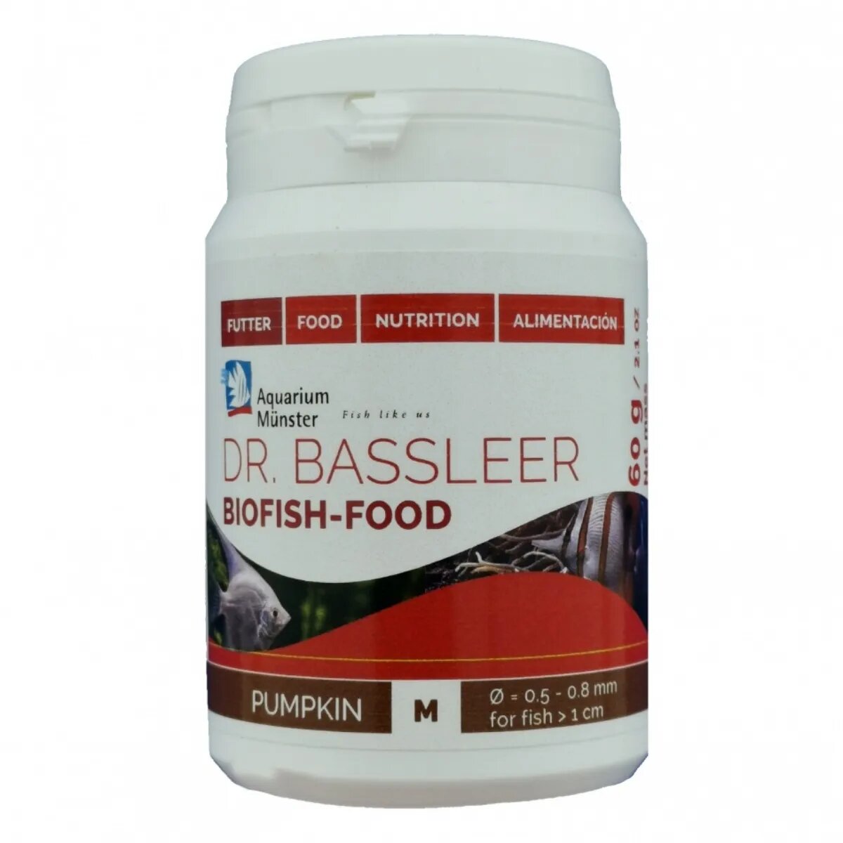 Aquarium Munster Biofish Food PUMPKIN M 60g