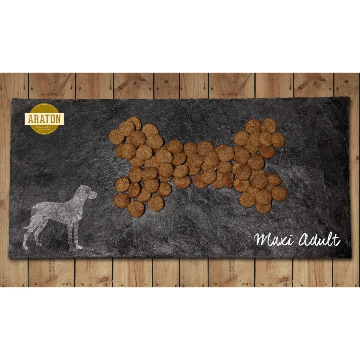 ARATON Maxi Adult L-XL Pasăre hrană uscată câini 15kg