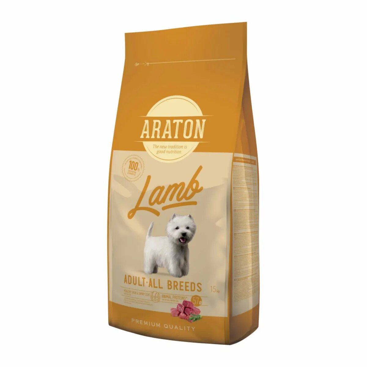 ARATON XS-XL Miel și Orez hrană uscată câini 15kg