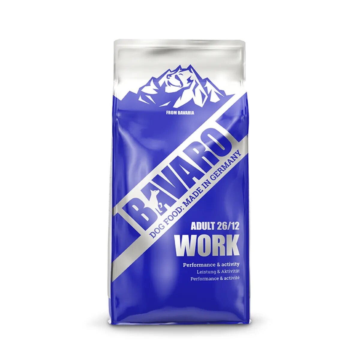 BAVARO Work 26/12 XS-XL hrană uscată câini activitate intensă 18kg