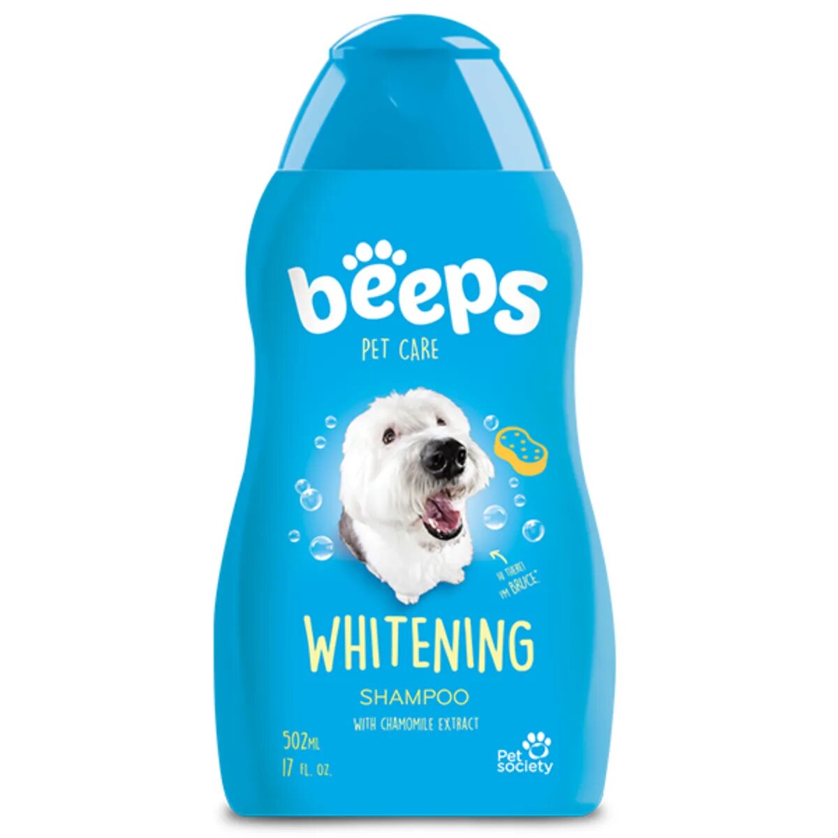 beeps Whitening șampon câini blană albă Afine flacon 502ml