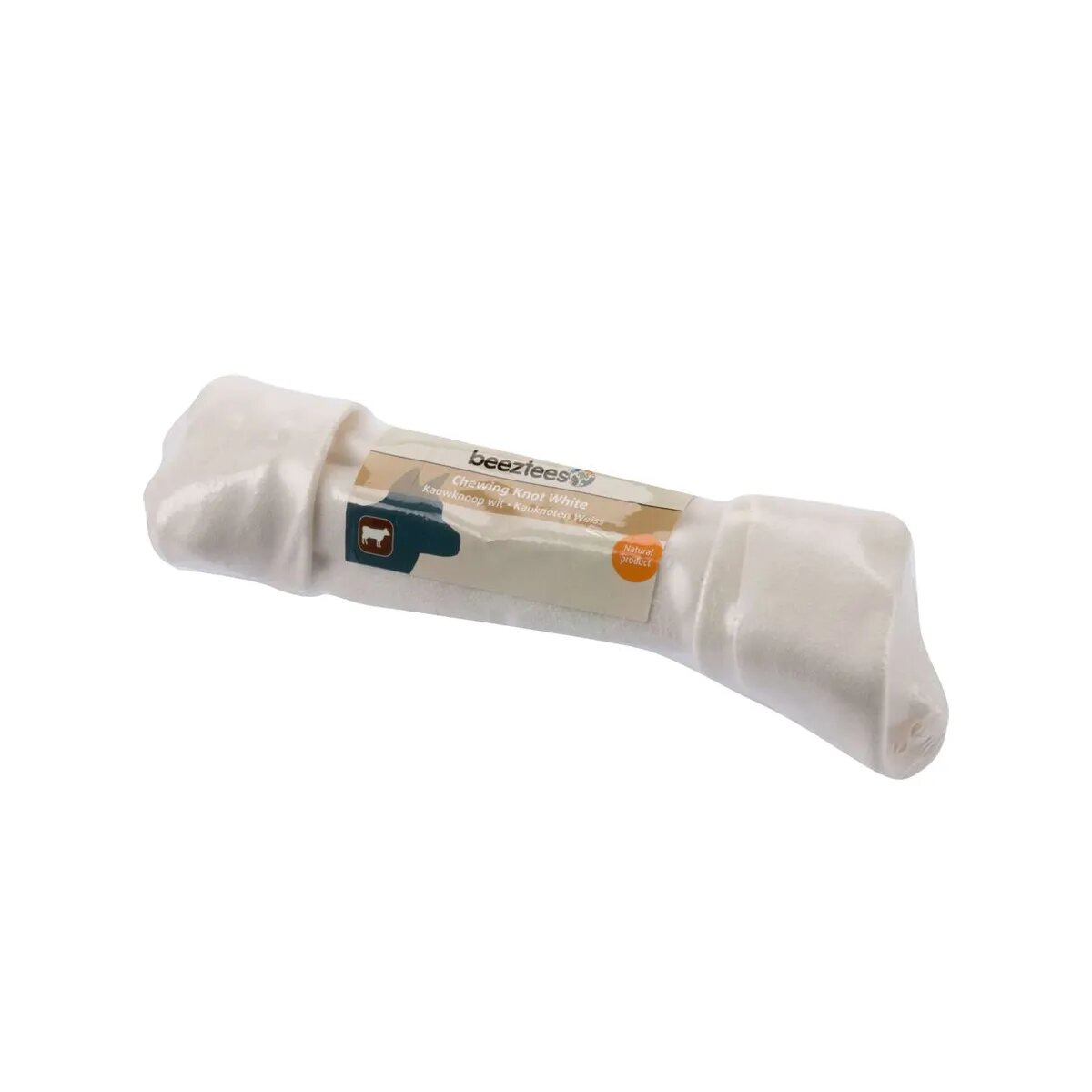 Beeztees Os Alb Înnodat recompense câini 26cm