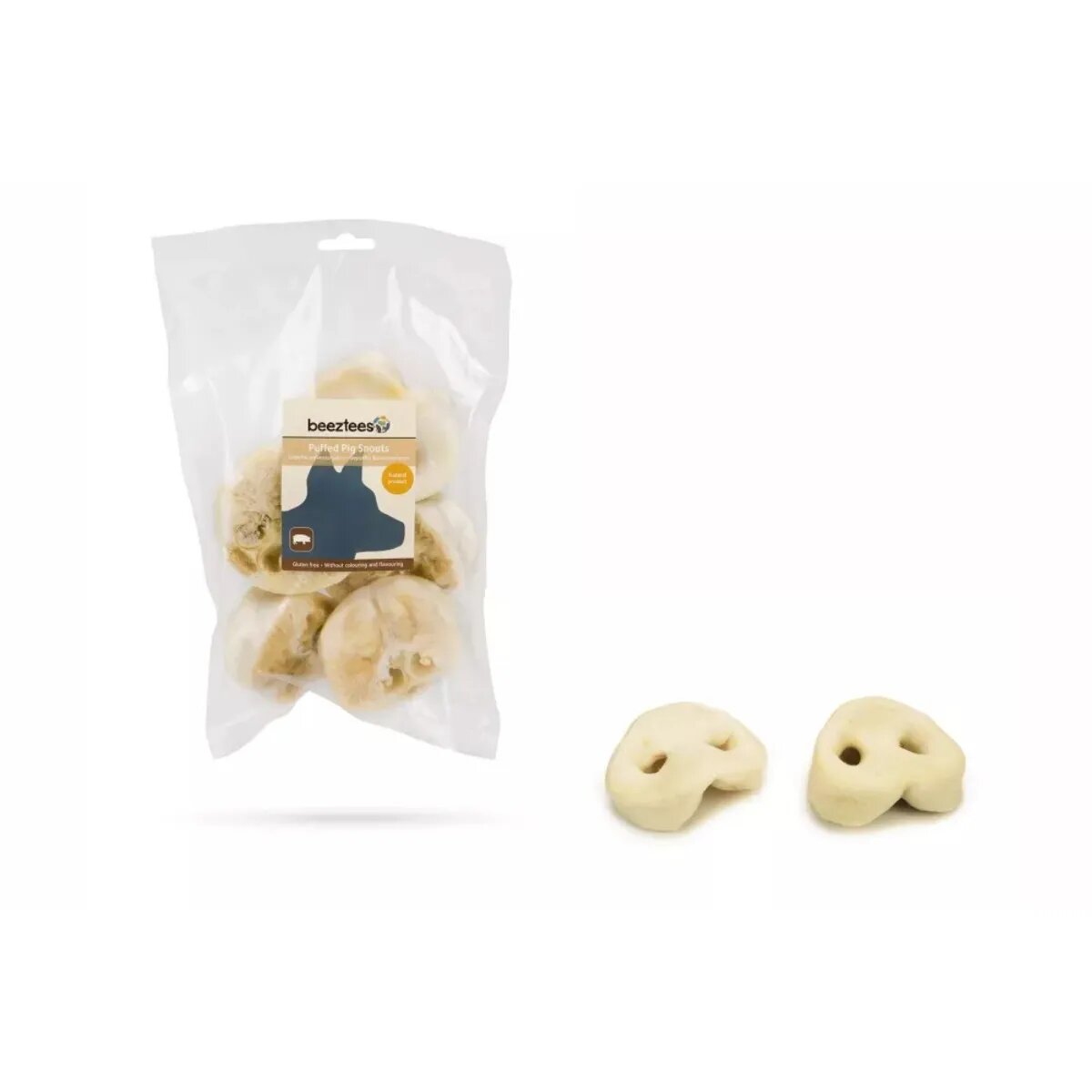 Beeztees Râturi Albe Porc recompense câini 5buc