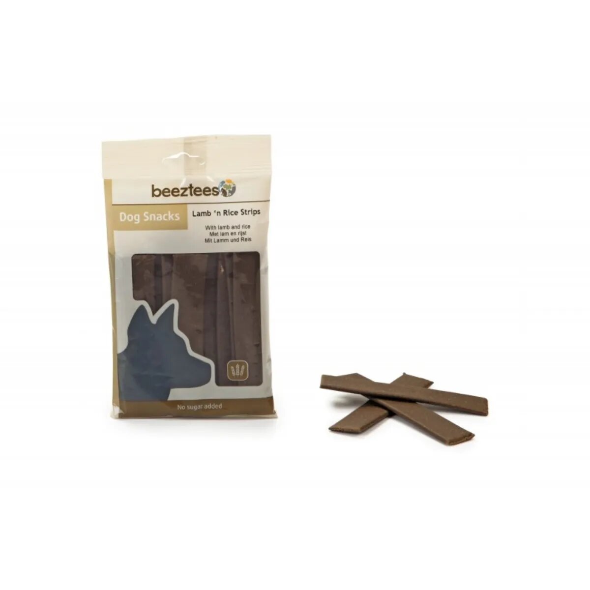Beeztees Snack Strips recompense câini cy Miel și Orez 150g