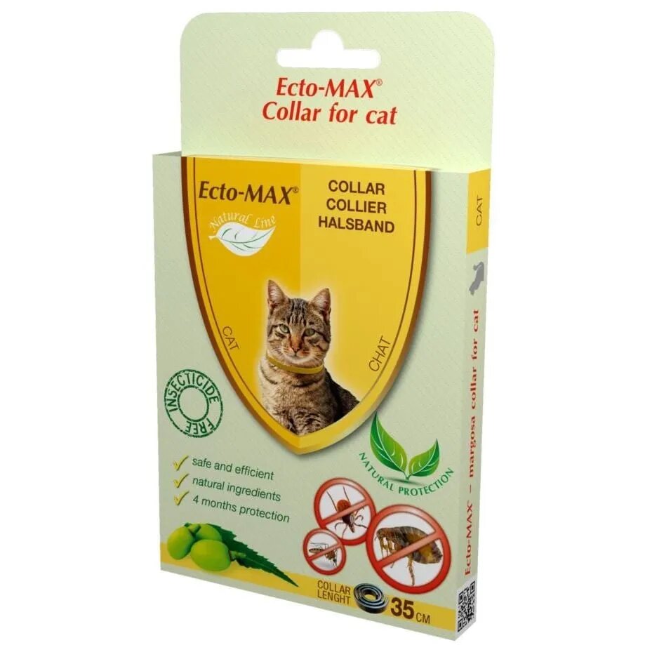 Bio Cat Ecto Max Zgarda Antiparazitara 35 cm