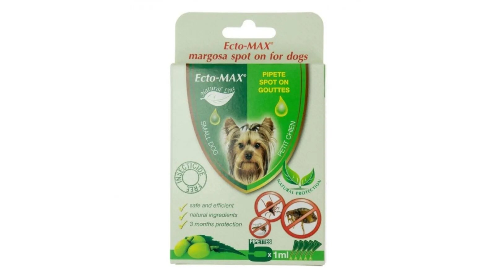 Bio Dog Ecto Max Caine Spot On S 1 ml 5 pipete