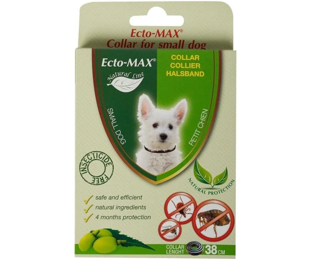Bio Dog Ecto Max Zgarda Antiparazitara 38 cm