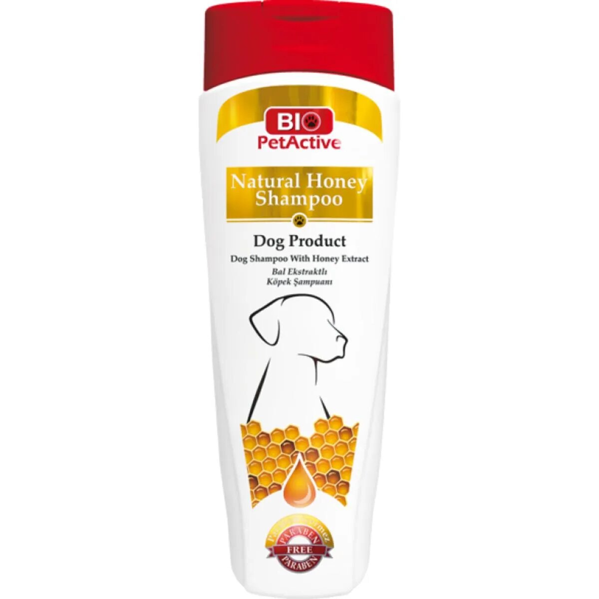 Bio Petactive Natural Honey șampon câini Miere flacon 400ml