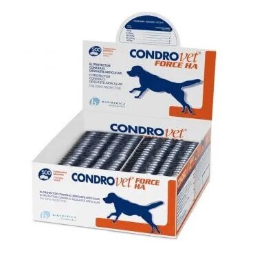 Bioiberica CondroVet Force HA 500 comprimate