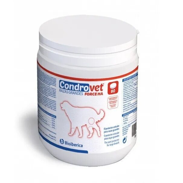 Bioiberica Condrovet Force HA Large Breeds 80cpr