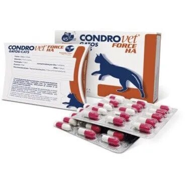 Bioiberica CondroVet Force HA Pisica 45 comprimate