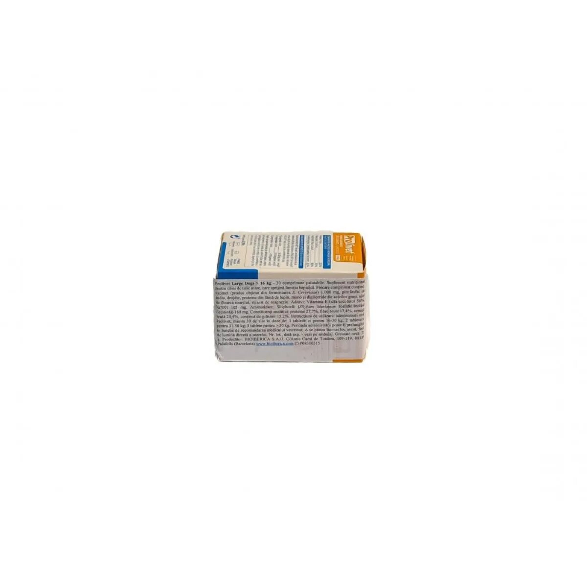 Bioiberica Prolivet Large Dogs supliment sistem hepatic câini comprimate Prolivet Large Dogs L-XL supliment sistem hepatic câini flacon 30 comprimate