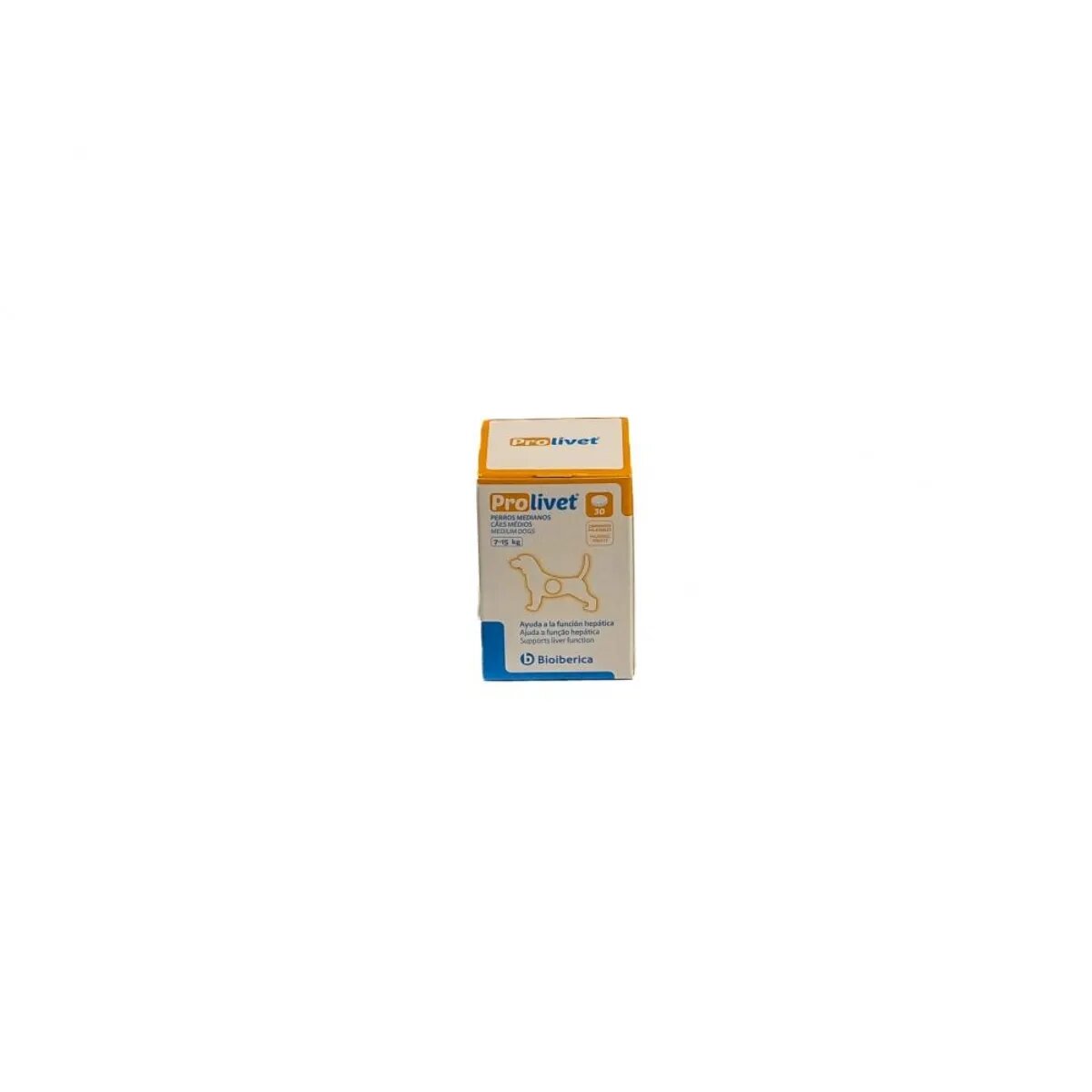 Bioiberica Prolivet Medium Dogs supliment sistem hepatic câini comprimate Prolivet Medium Dogs M supliment sistem hepatic câini flacon 30 comprimate