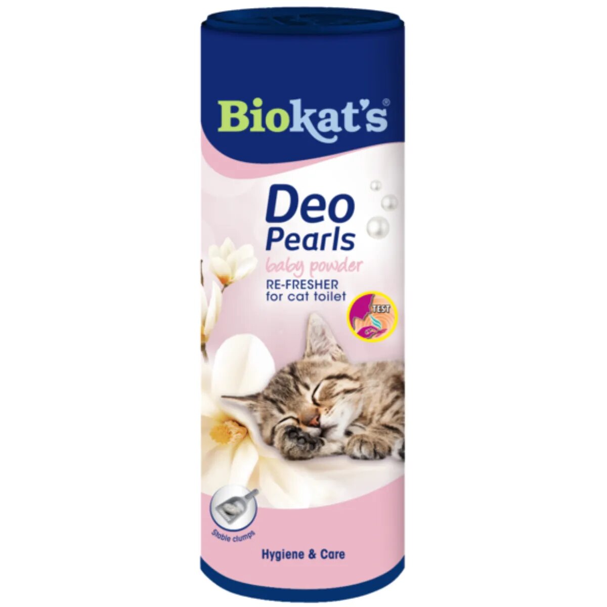 BIOKAT'S Deo Pearls Baby Powder odorizant litieră pisici Talc 700g