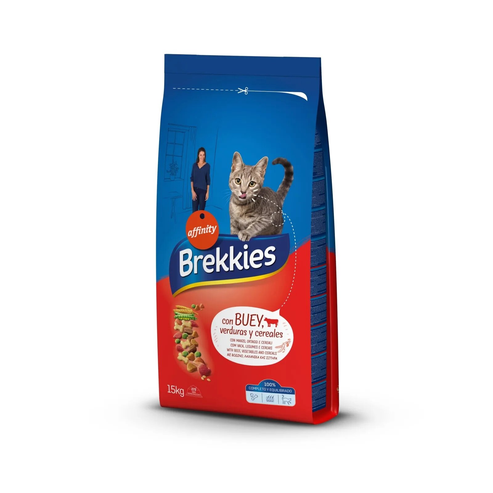 Brekkies Cat Excel Delice Ton si Somon 20 kg