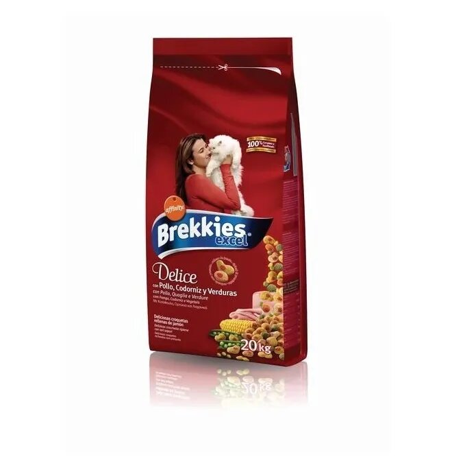 Brekkies Excel Cat Delice cu Carne de Pui si Curcan 20 kg