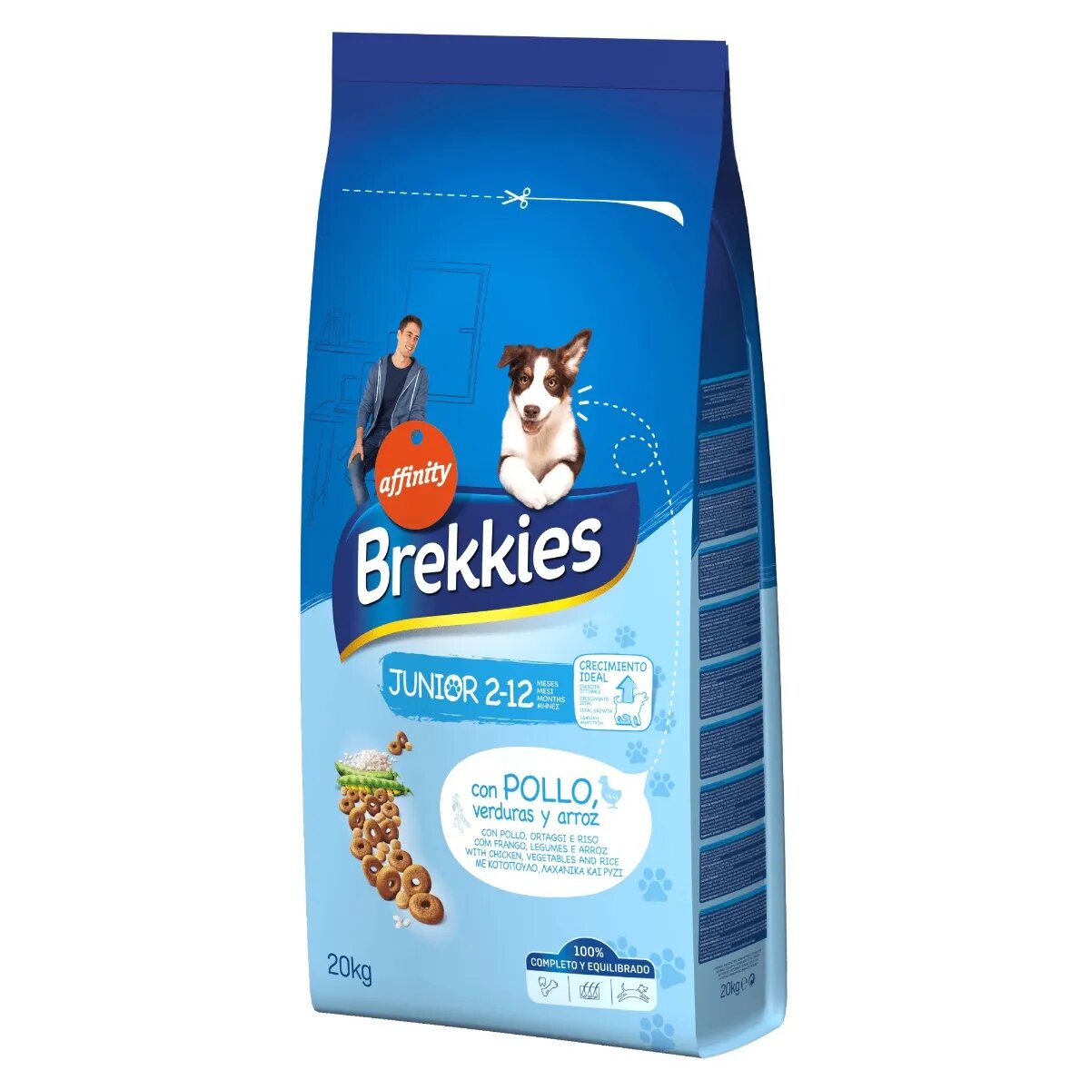 Brekkies Excel Junior Original Pui hrană uscată câini junior 20kg