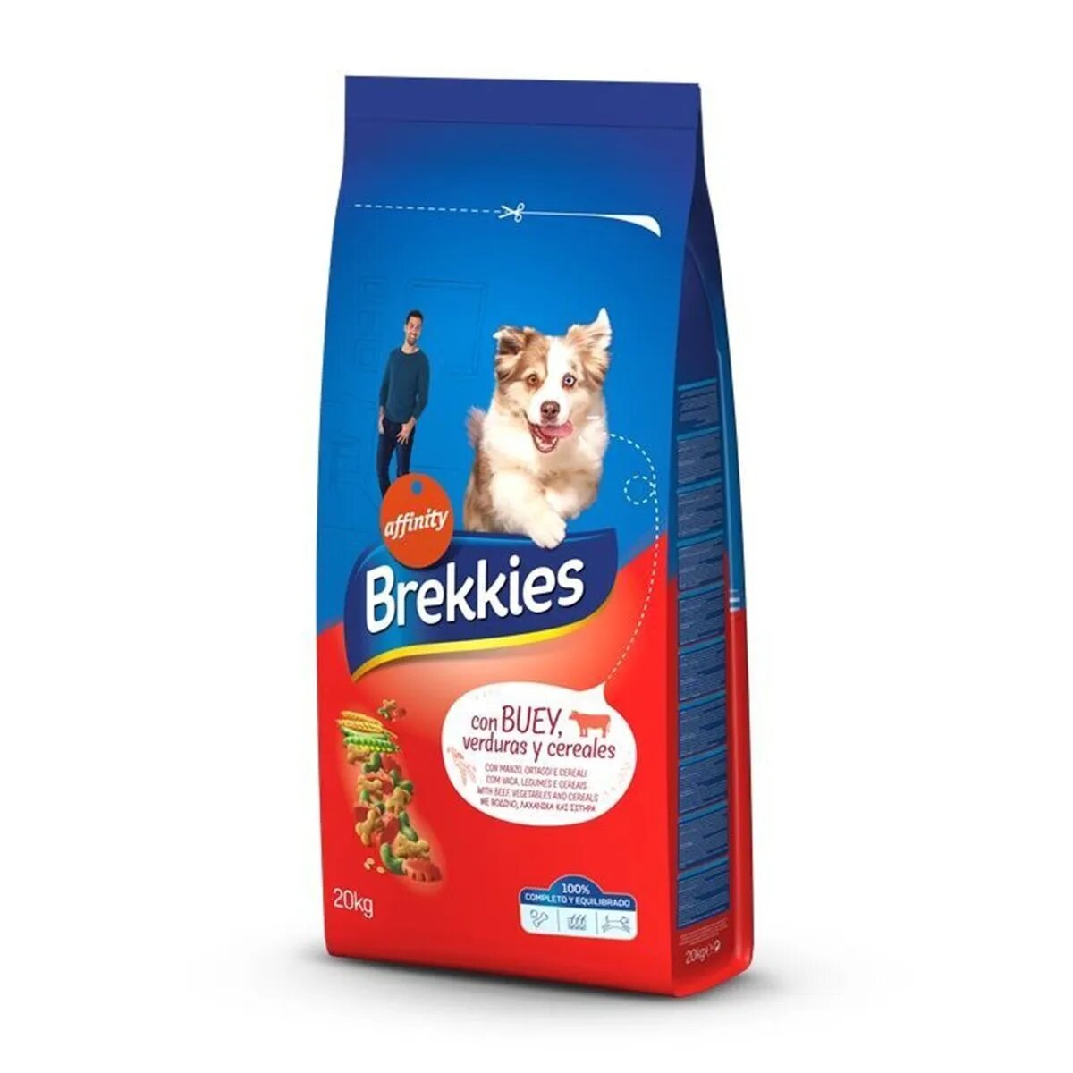 Brekkies Excel Mix Vită hrană uscată câini 20kg